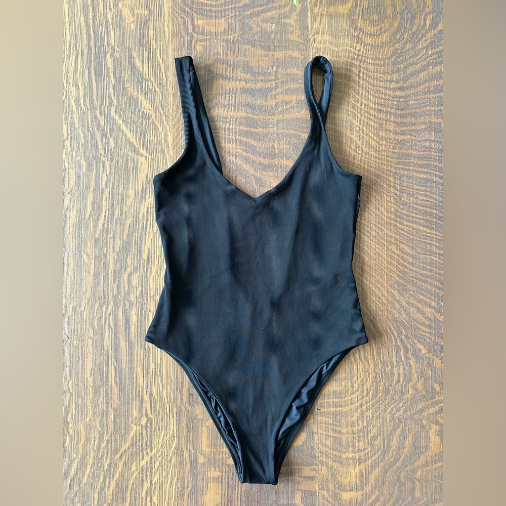 l*space Arizona Ribbed One Piece Black Size 12